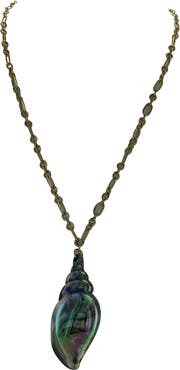 OLIVIA WELLES Sally Sells Pendant Necklace