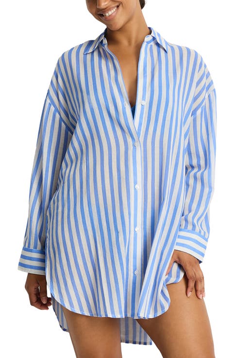 Vacay Cruise Cover-Up Shirt