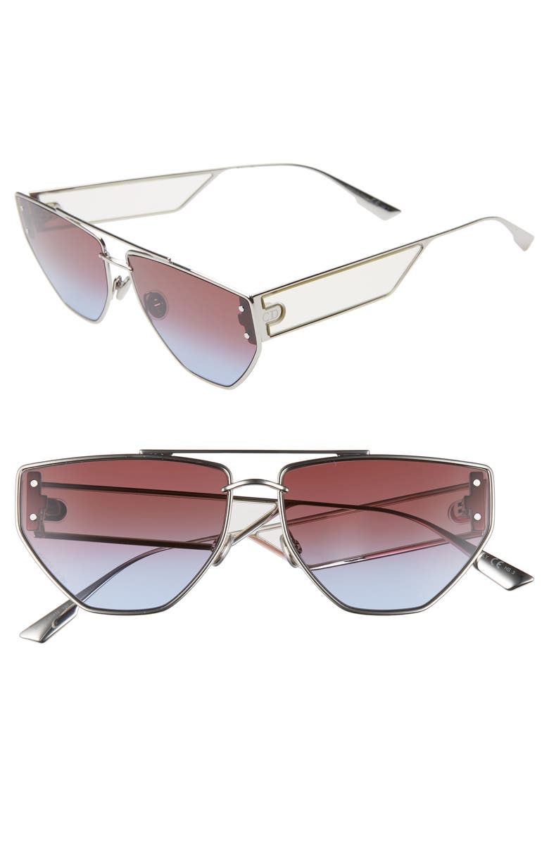 DIOR Clan 2 61mm Aviator Sunglasses, Main, color,