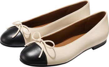 The Cap-Toe Demi Flats