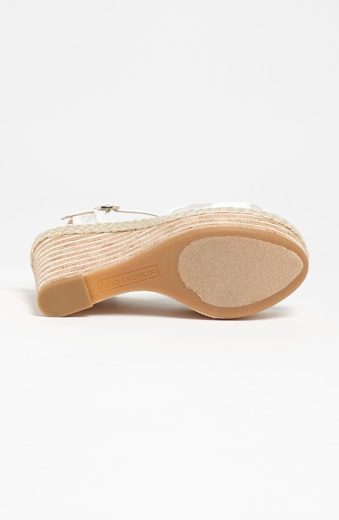 'Zosima' Sandal, Alternate, color, WHITE