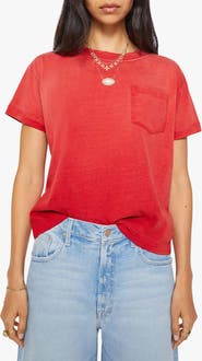 MOTHER Pocket Cotton T-Shirt
