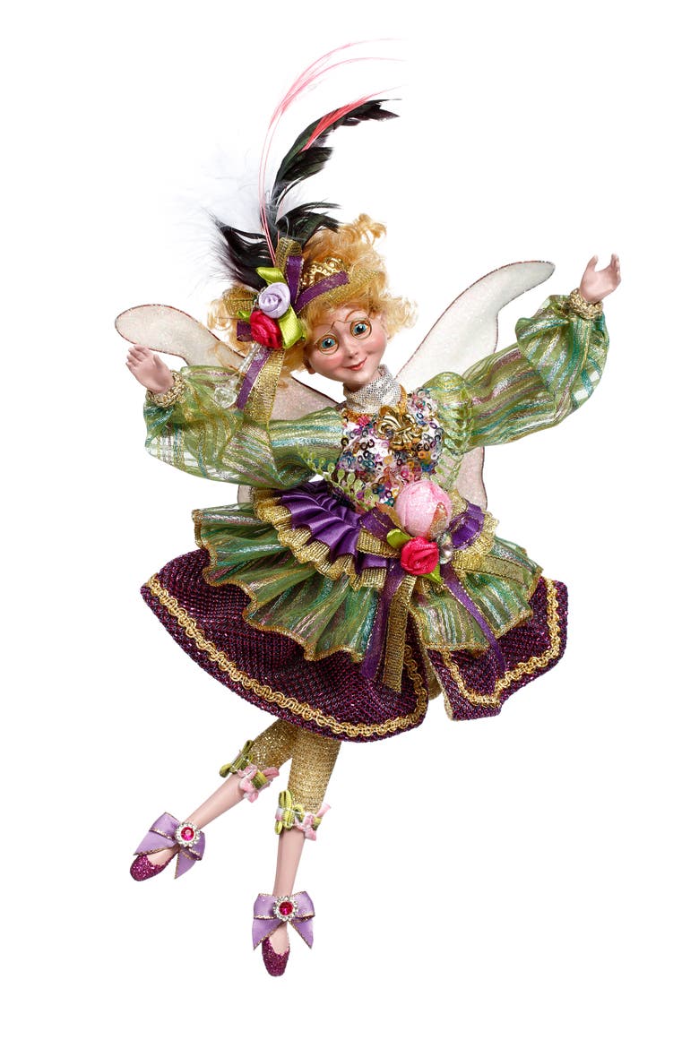 Madame Mardi Gras Fairy, Small, Main, color, Plum