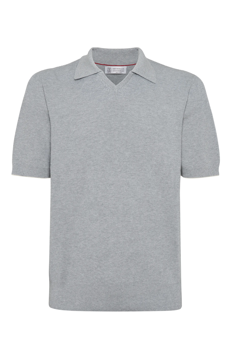 Brunello Cucinelli Polo-style sweater, Main, color, 