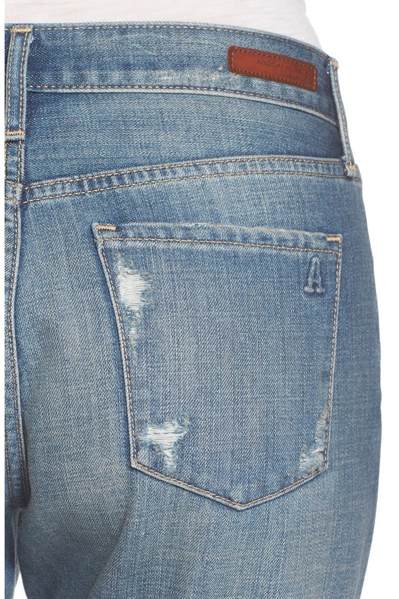 Janis Ripped Boyfriend Jeans, Alternate, color, FISK