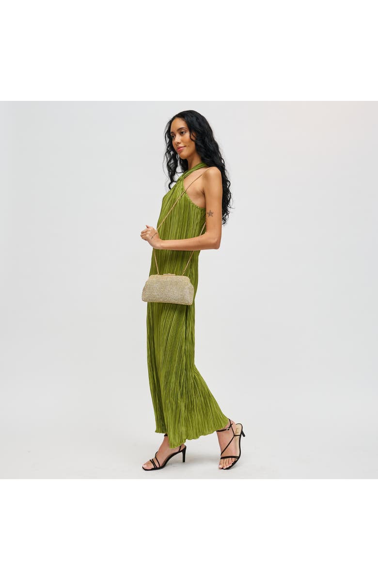 URBAN EXPRESSIONS HANDBAGS Delfina Evening Bag, Alternate, color, Gold
