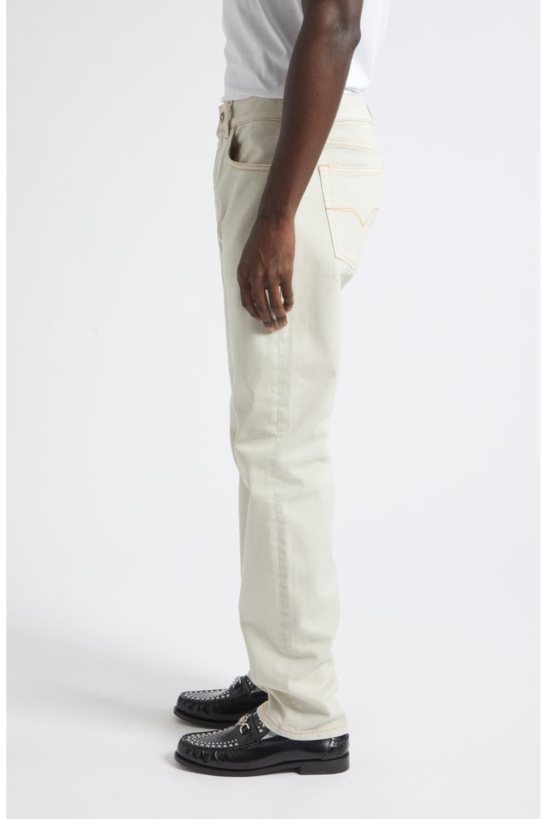 Tapered Leg Jeans, Alternate, color, WHITE