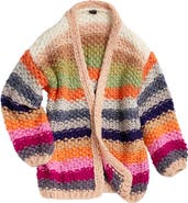 SAACHI Mayflower Stripe Crochet Cardigan