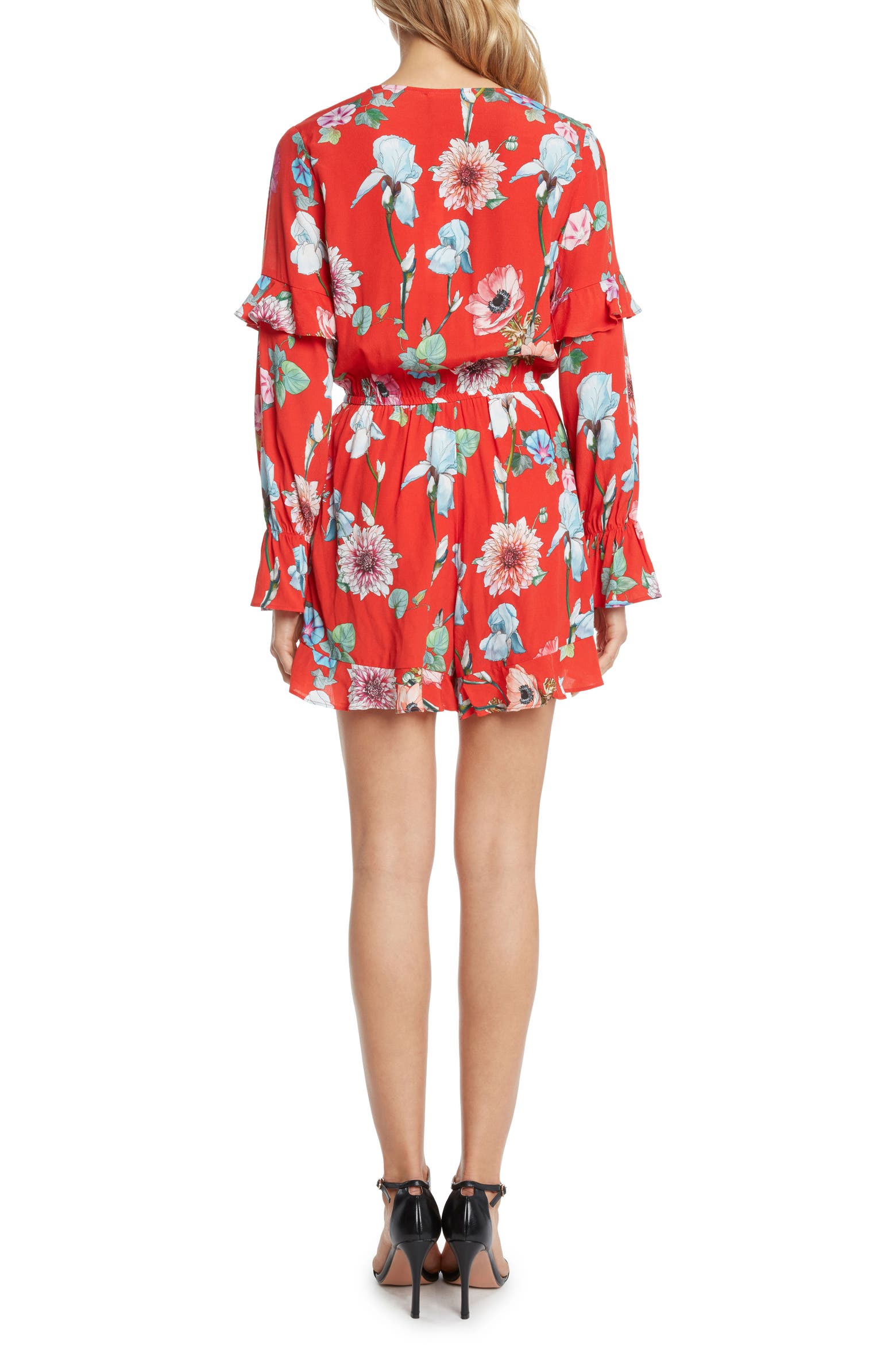 Pottery Dry Racks Willow & Clay Print Romper (Women) | Nordstromrack