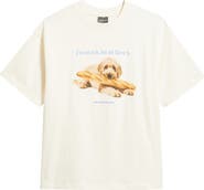 SANTO STUDIO Not Rich Dog Drappo Graphic T-Shirt