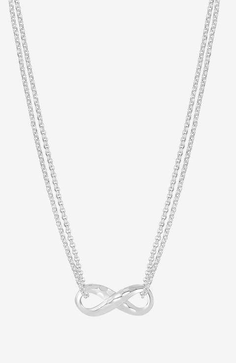 Entwined Infinity Pendant