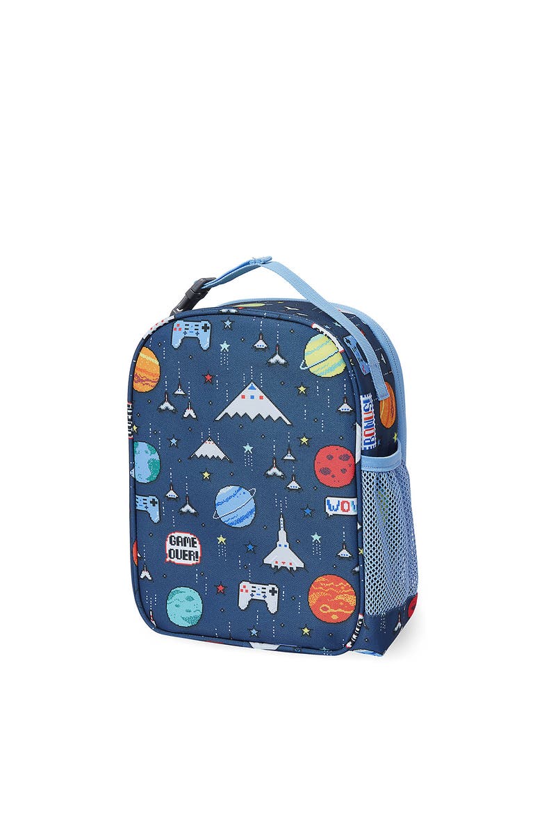 Kids Insulated Soft Sided Lunch Box, Alternate, color, Space Games