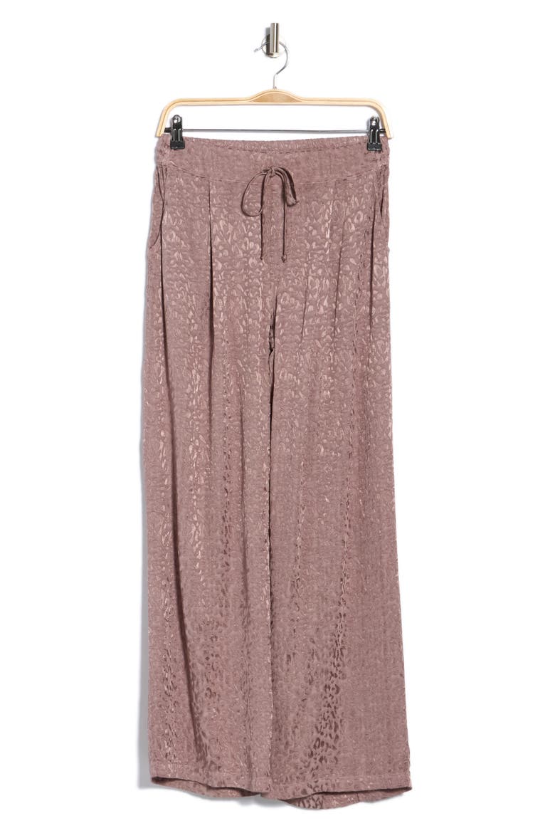 Reed Pull On Wide Leg Pants, Alternate, color, CLAY SOLID