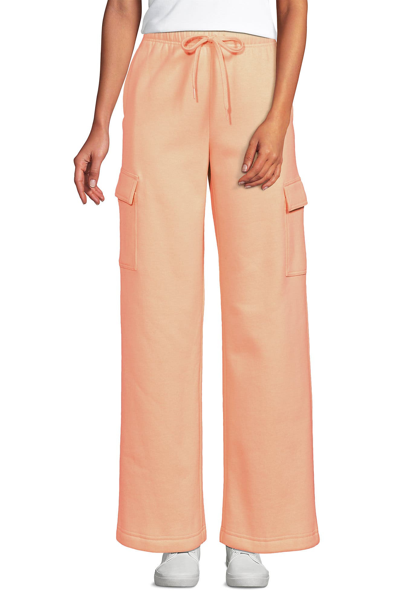 Serious Sweats High Rise Wide Leg Cargo Pants - image 5