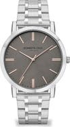 Kenneth Cole New York Three Hand Quartz Bracelet Watch, 43.6mm