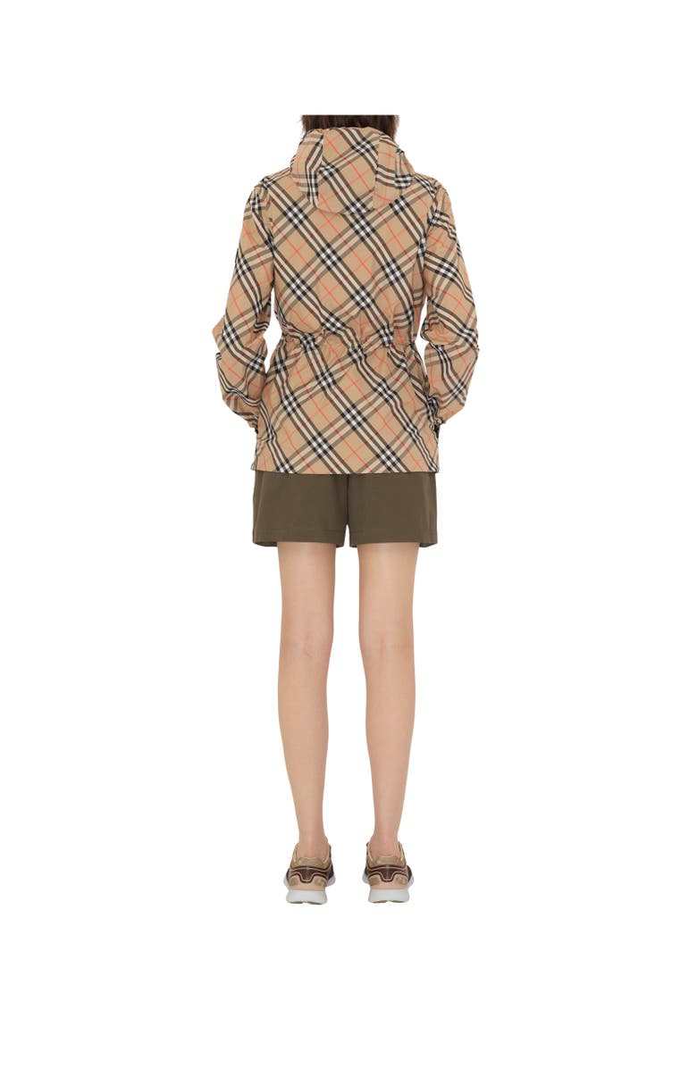 Burberry Check Lightweight Jacket, Alternate, color, Sand