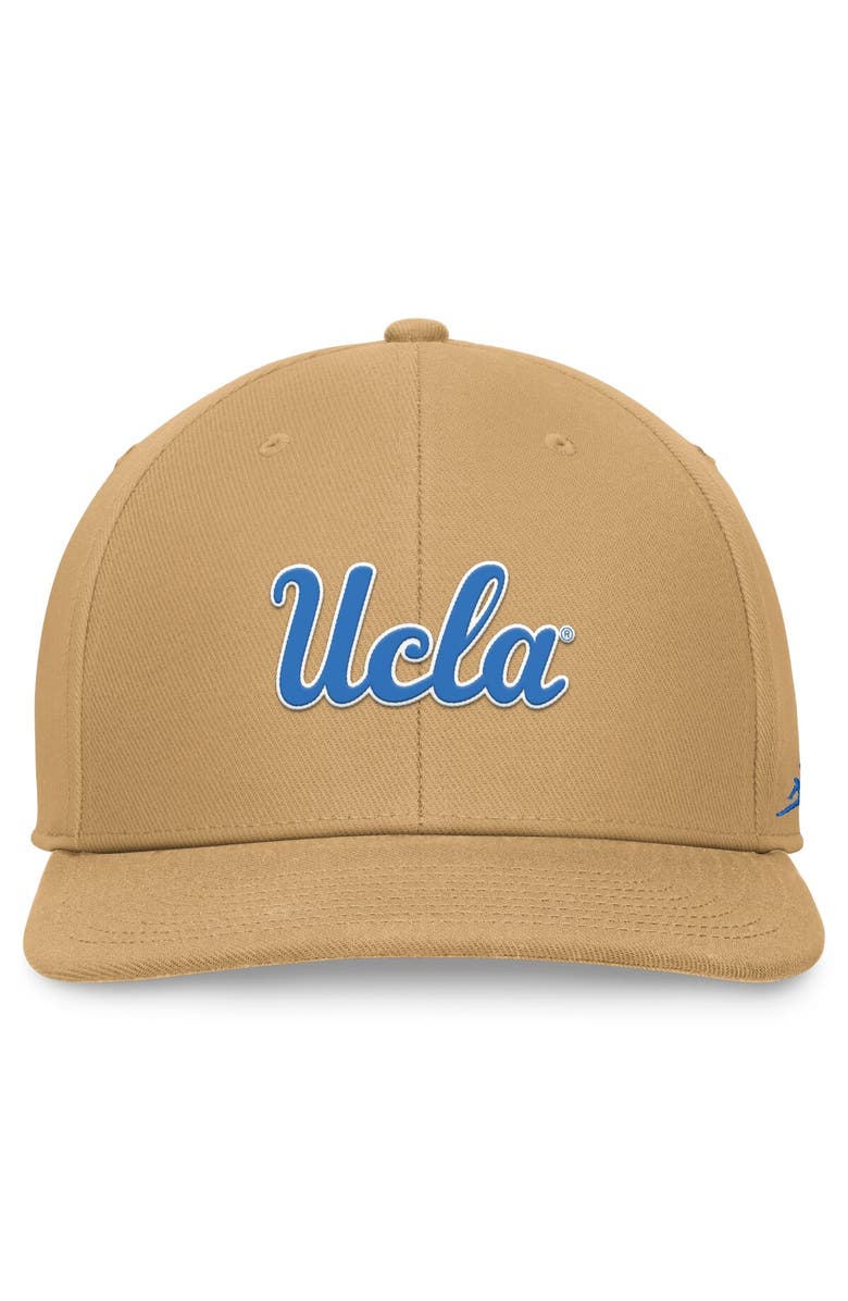 Jordan Brand Men's Jordan Brand Khaki UCLA Bruins Primetime Pro Snapback Hat, Alternate, color, Khaki