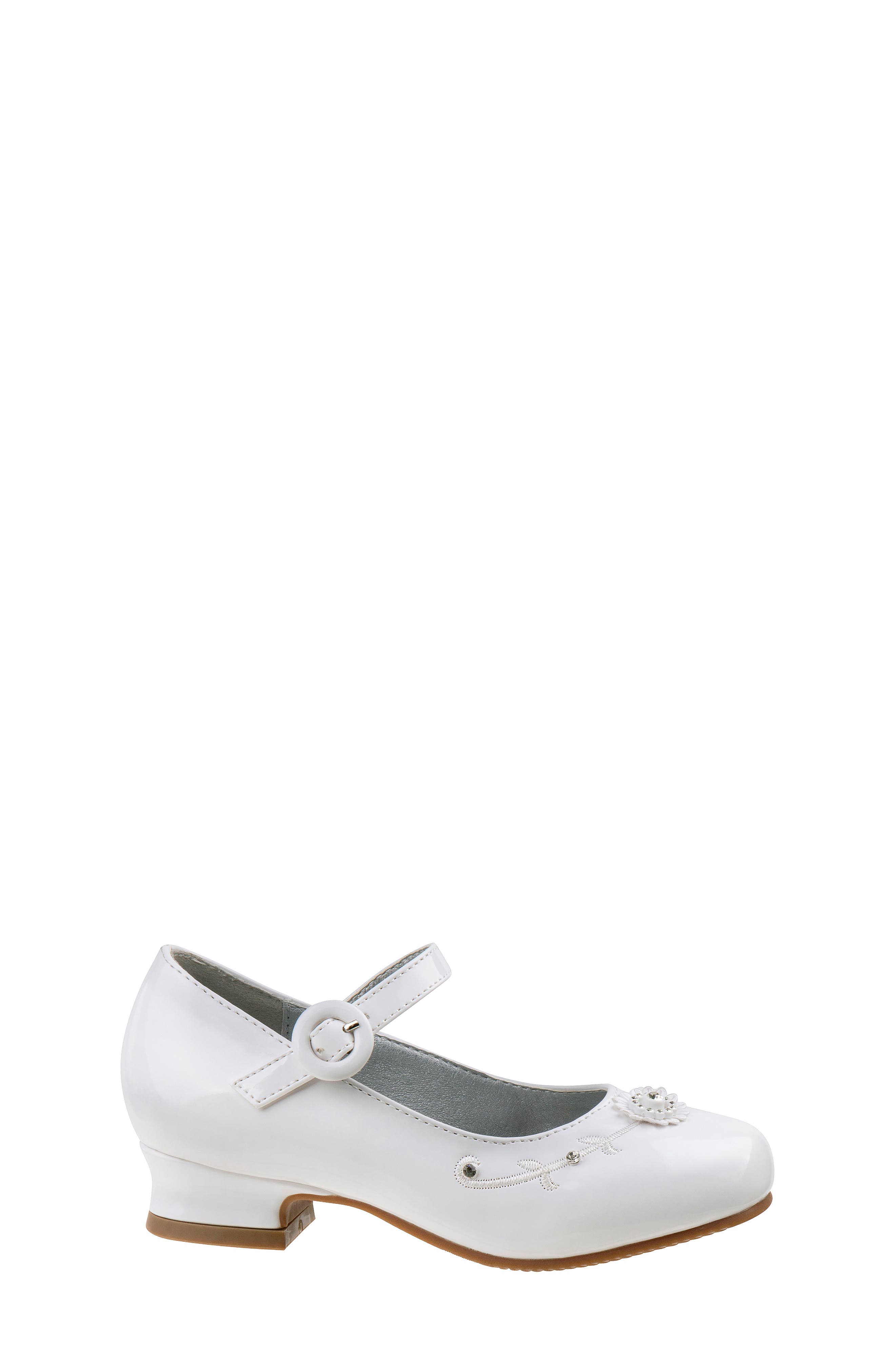 JOSMO Kids' Mary Jane Dress Shoe, Alternate, color, White Patent