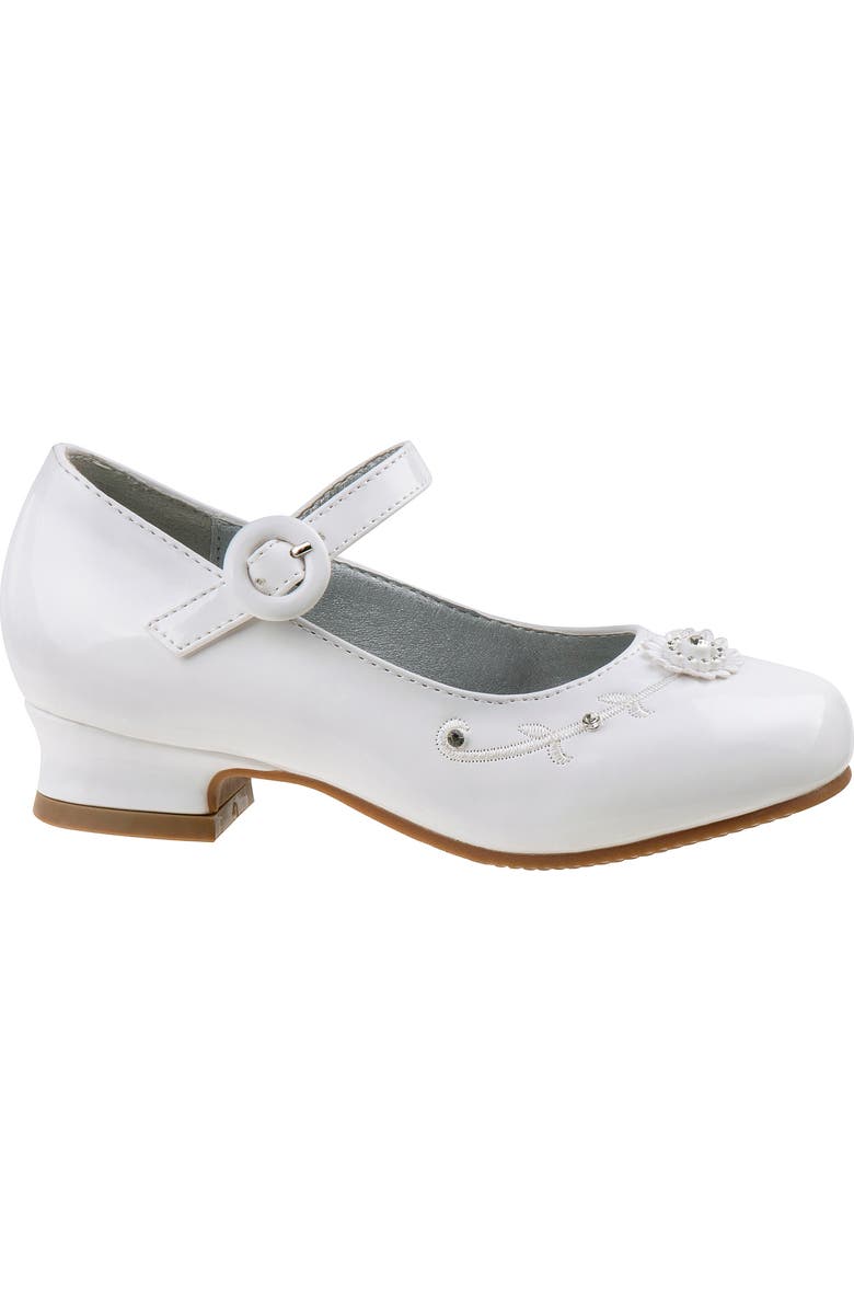 JOSMO Kids' Mary Jane Dress Shoe, Alternate, color, White Patent