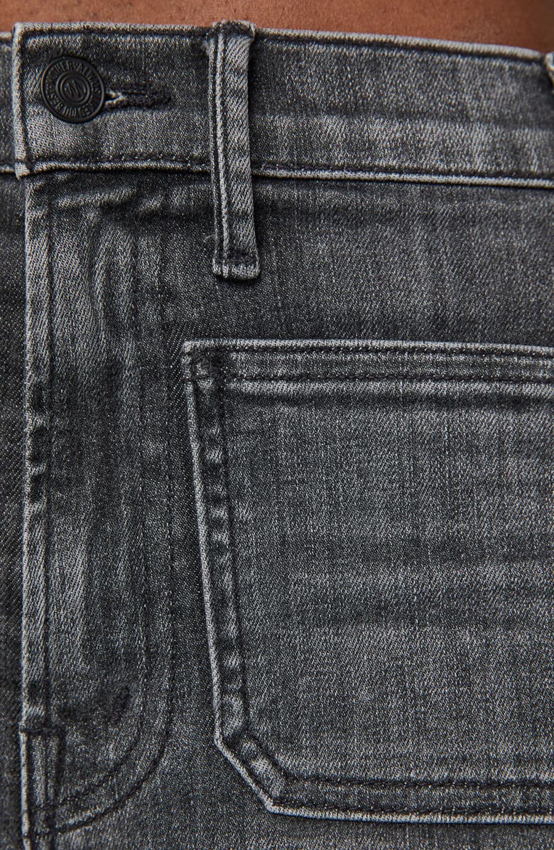 MOTHER The Hustler Roller Ankle Flare Leg Jeans, Alternate, color, Save Your Soul