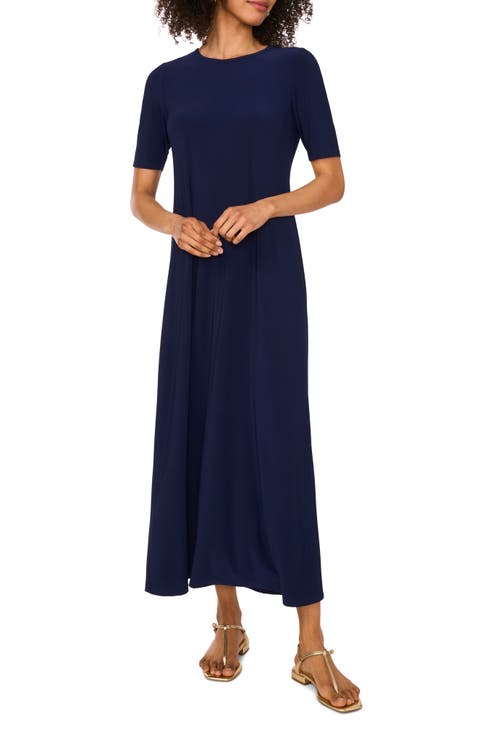 Short Sleeve Maxi Dress