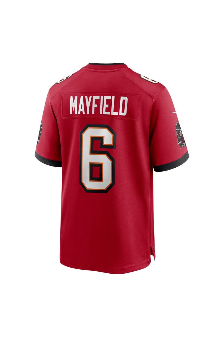 Men's Nike Baker Mayfield Red Tampa Bay Buccaneers Team Game Jersey, Alternate, color, Red