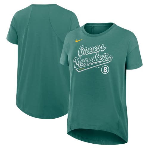 Nike Green Boston Red Sox 2025 City Connect Flowy Fashion Tri-blend Performance T-shirt In Green