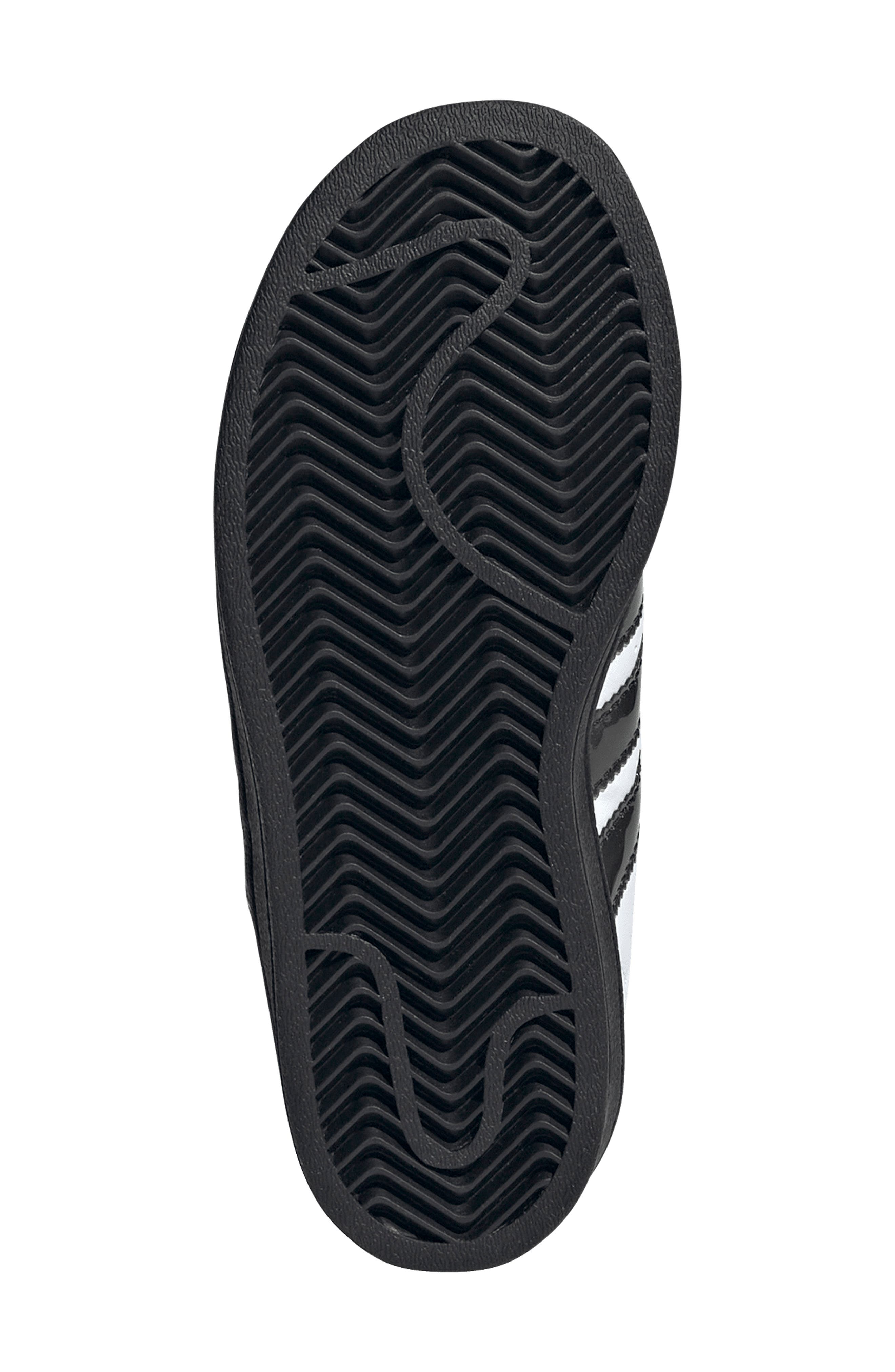 adidas Kids' Superstar LED Lights Sneaker, Alternate, color, Footwear White/ Core Black