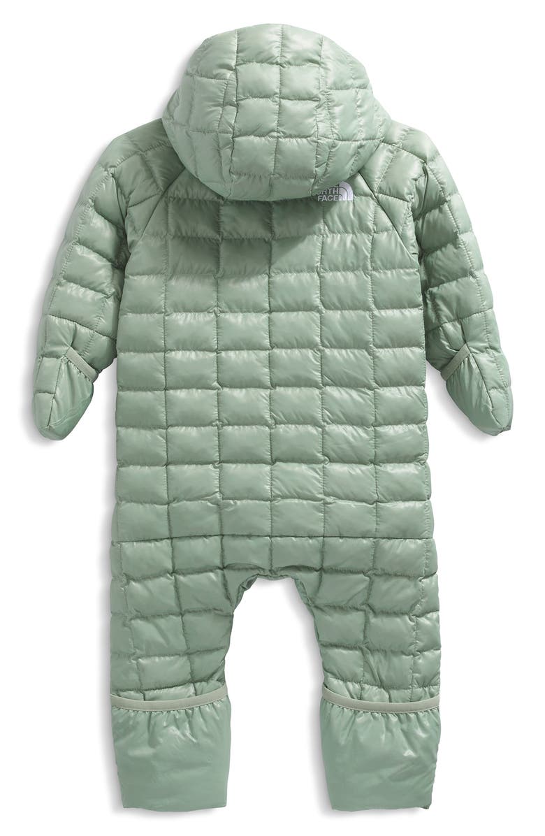 The North Face ThermoBall<sup>™</sup> Hooded One-Piece Snowsuit, Alternate, color, Slate Moss