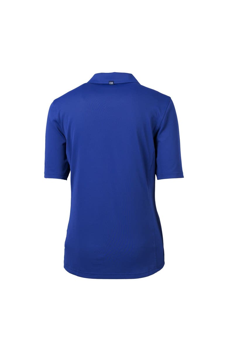 Cutter & Buck Women's Cutter & Buck Blue Omaha Storm Chasers Virtue DryTec Eco Pique Recycled Polo, Alternate, color, 