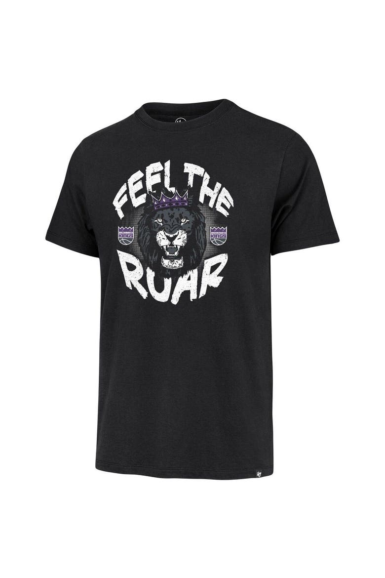 Men's '47  Black Sacramento Kings Hometown Regional Franklin T-Shirt, Alternate, color, Black