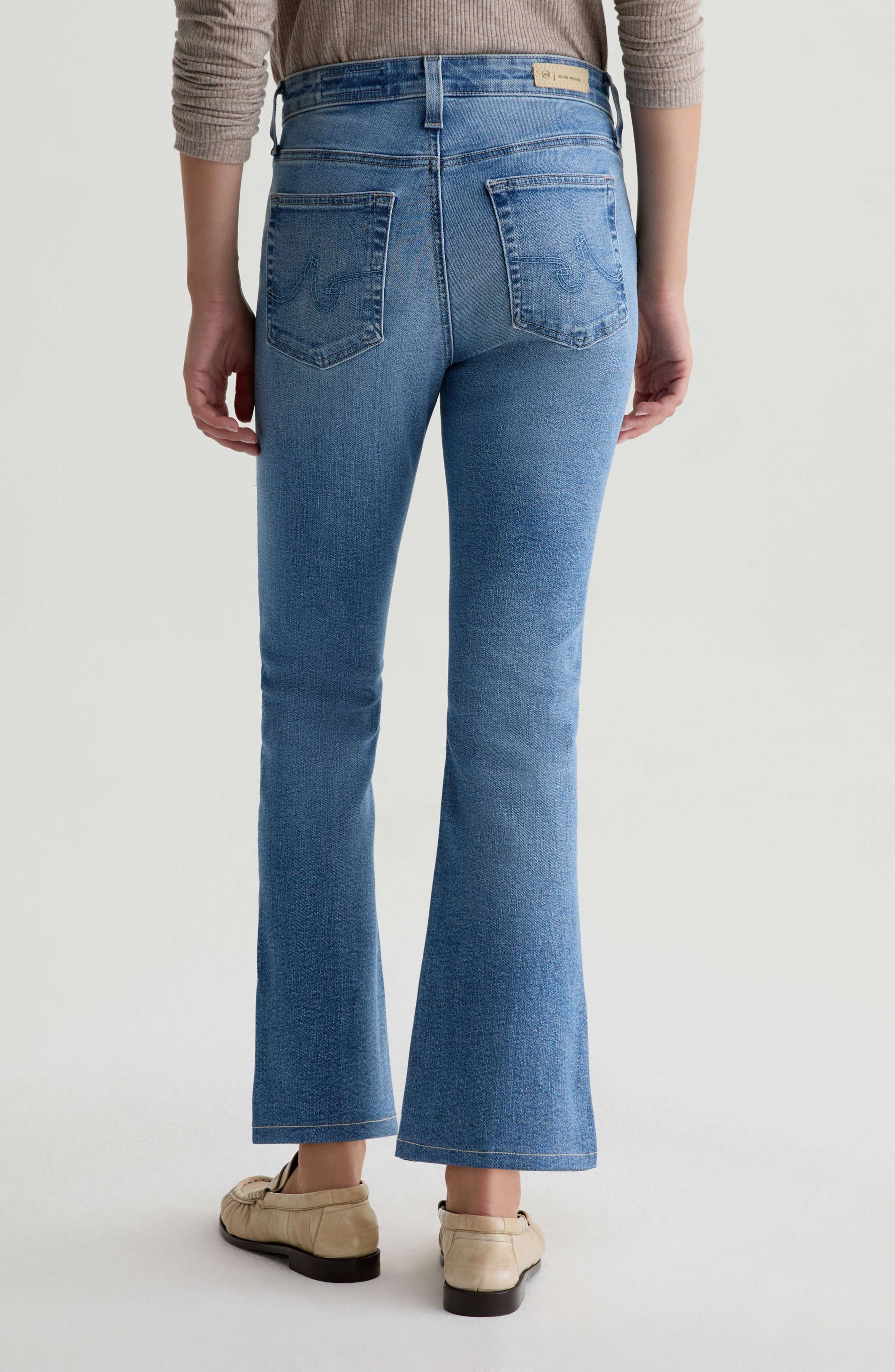 Farrah Mid Rise Crop Bootcut Jeans - image 2