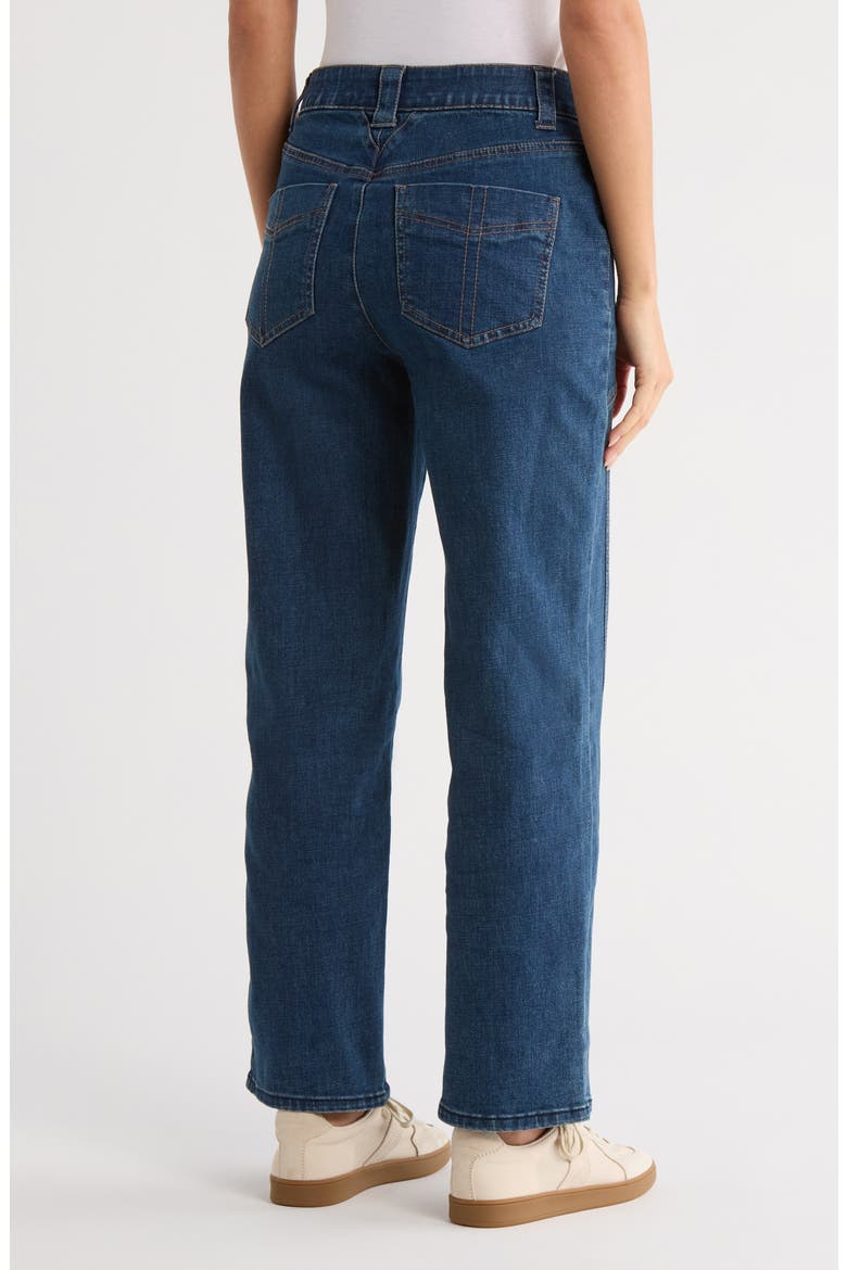 Front Seam Crop Jeans, Alternate, color, BLUE