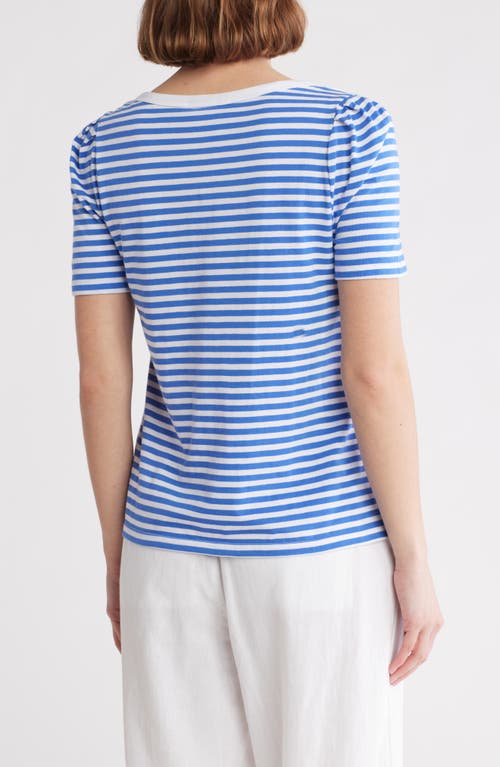 CASLON CASLON® STRIPE ENVELOPE NECK KNIT TOP 