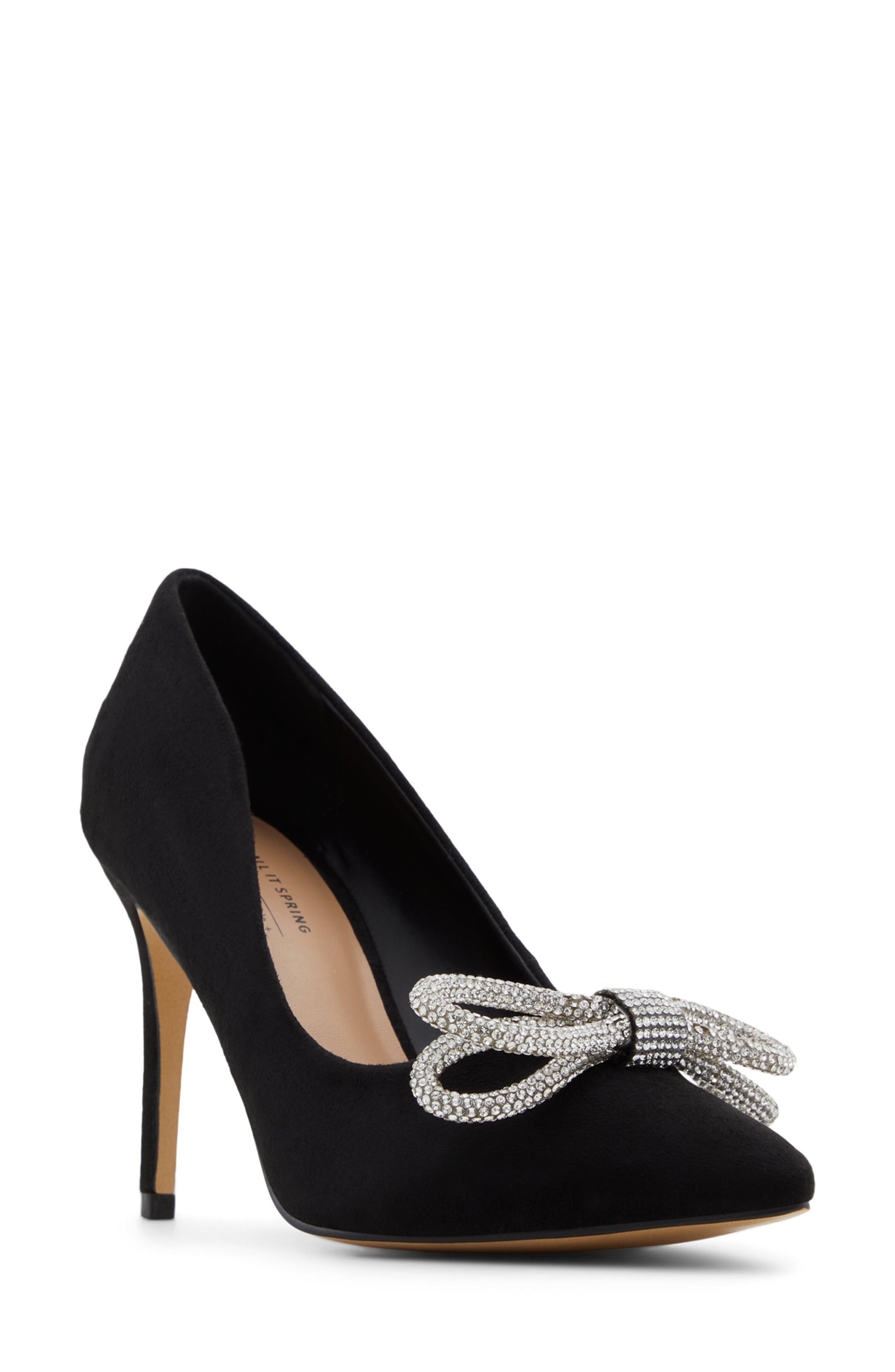 Call It Spring By Aldo Crystalline Crystal Bow Pump, Main, color, 
