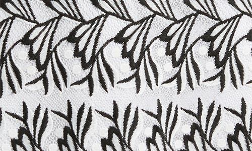 Sam Edelman Strapless Jacquard Sheath Dress In Black