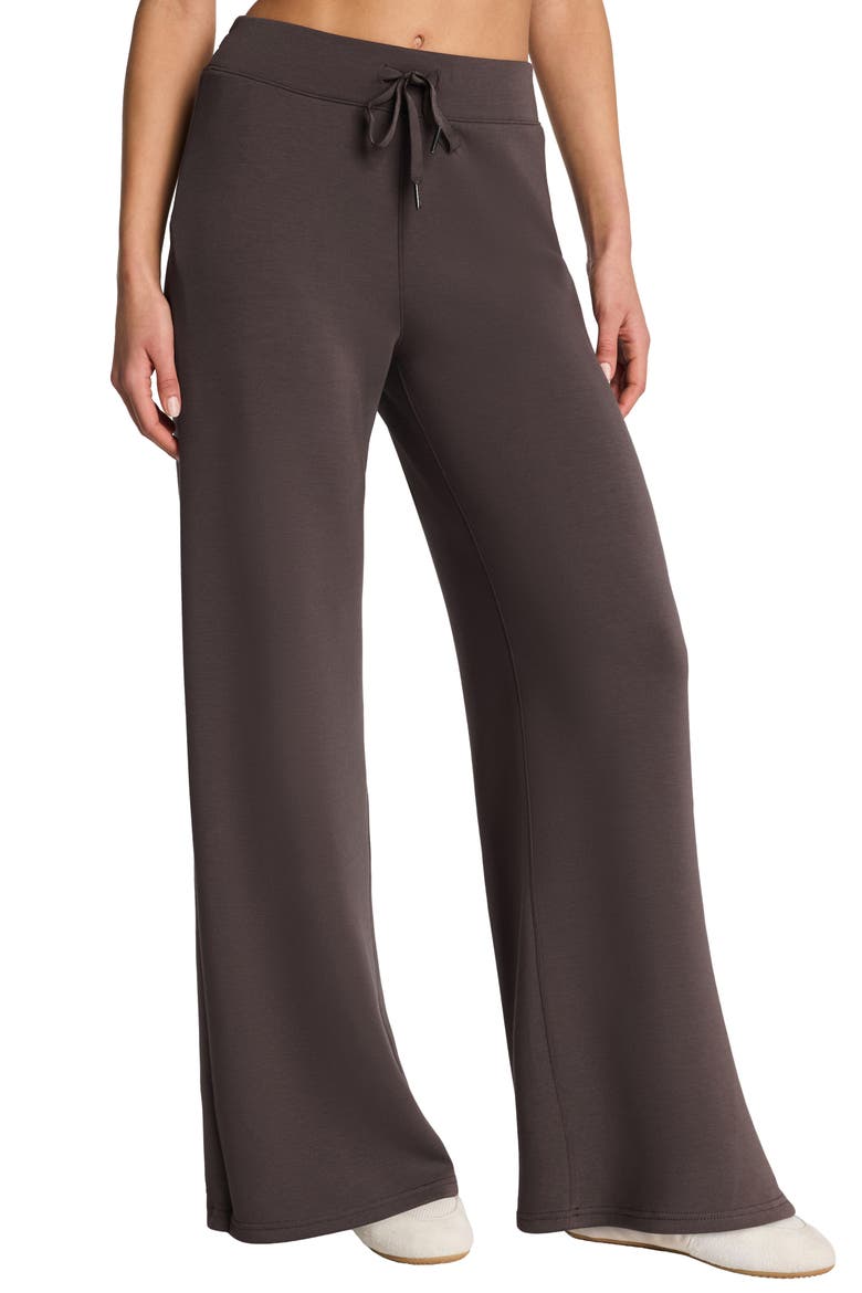 AirEssentials Wide Leg Pants, Main, color, DARK CACAO