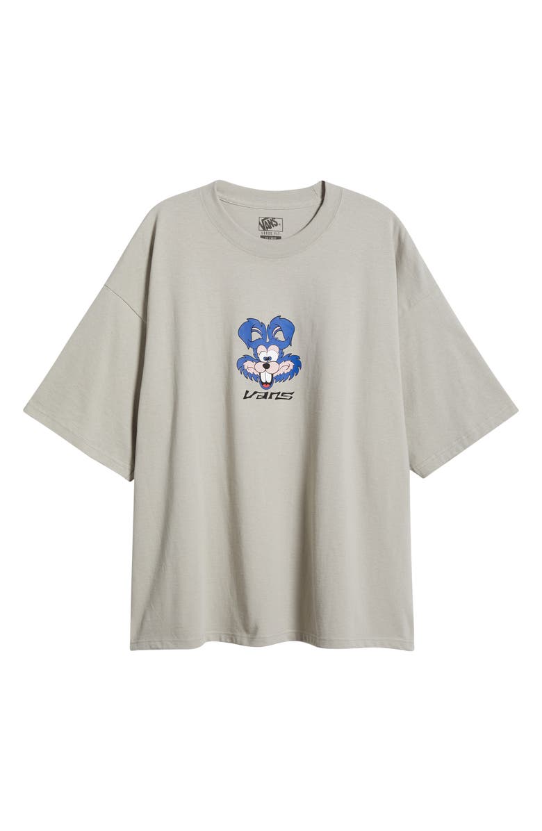 Vans Toon Face Oversize Graphic T-Shirt, Main, color, London Fog