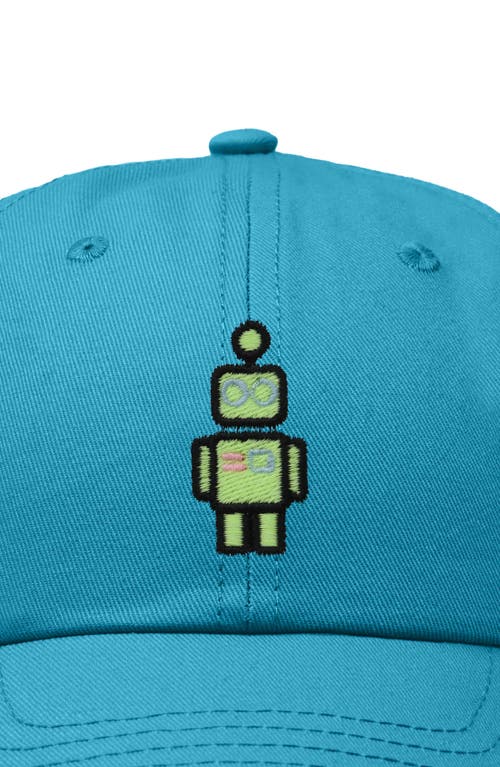 Dalix Robot Hat In Teal
