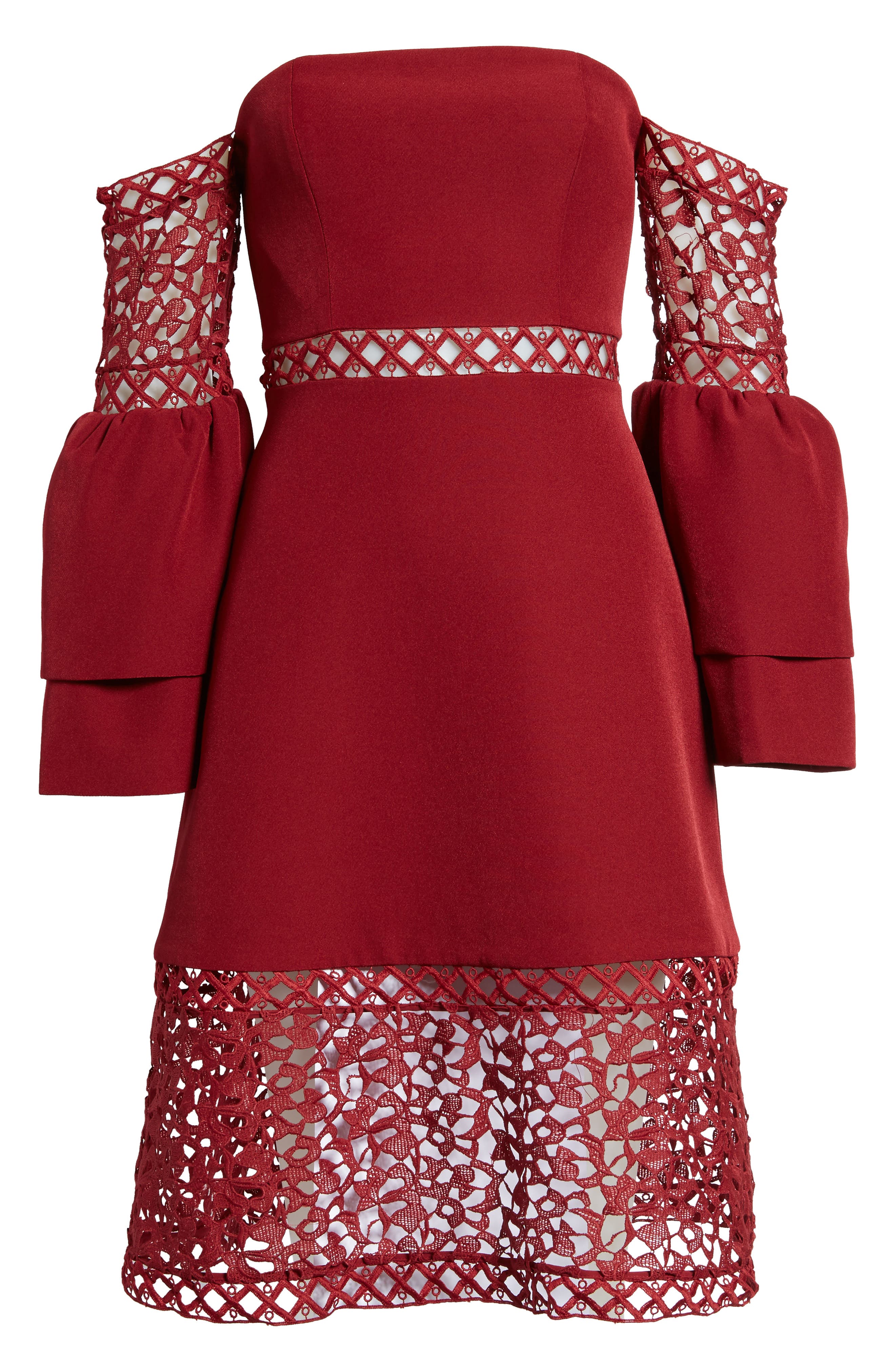 Keepsake the Label Uplifted Off the Shoulder Lace Dress (Women) | Nordstrom