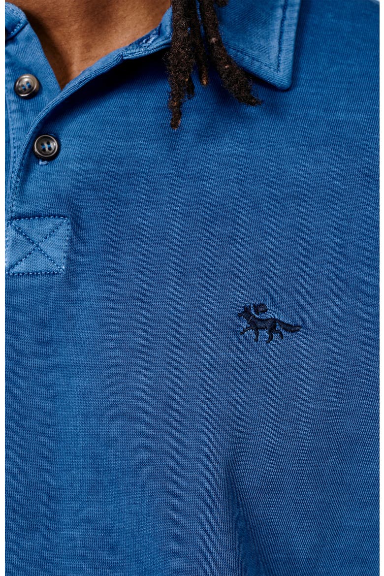 Arkwright Heavyweight Jersey Polo, Alternate, color, Cobalt