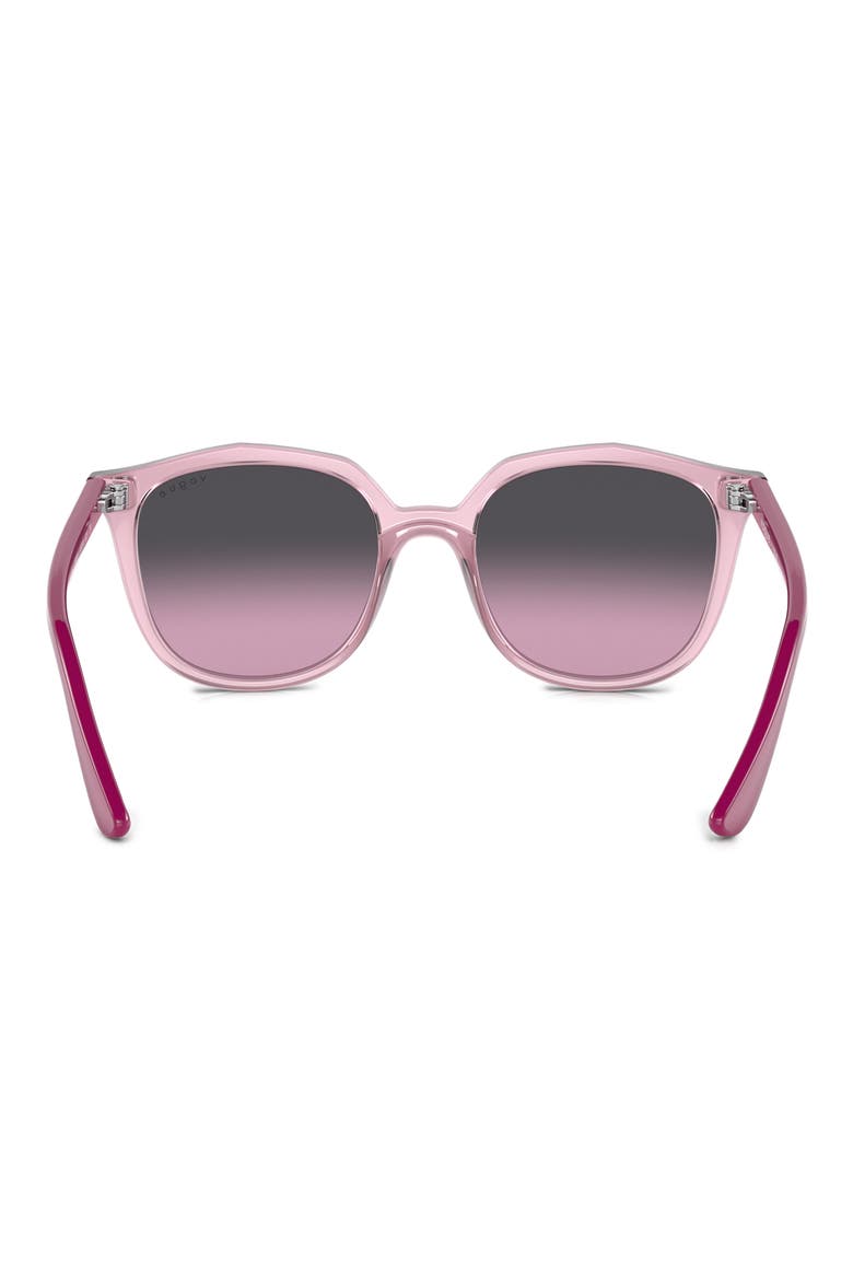 Kids' 45mm Gradient Irregular Sunglasses, Alternate, color, PURPLE