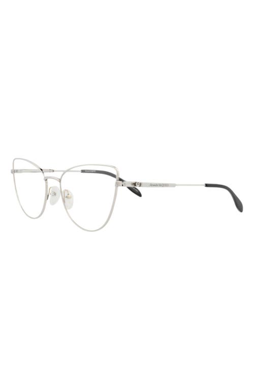 Alexander Mcqueen Mcqueen 55mm Cat Eye Optical Glasses