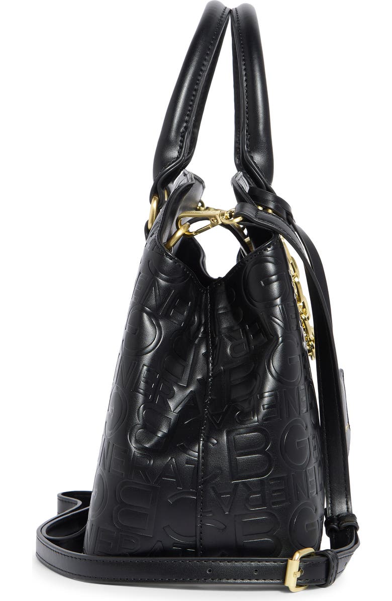 BCBG Debossed Triple Compartment Satchel, Alternate, color,