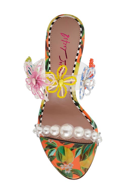 BETSEY JOHNSON BETSEY JOHNSON GOLDIEE SLIDE SANDAL 
