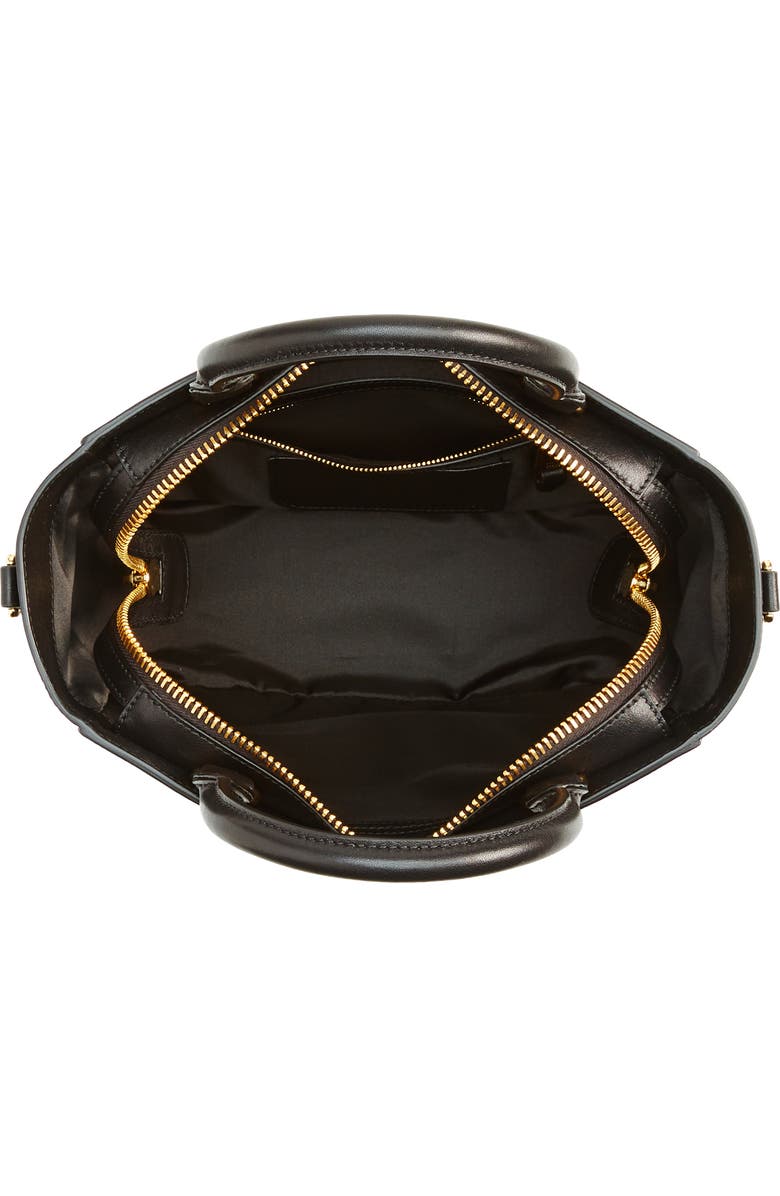 Moschino Metal Corner Tote, Alternate, color,