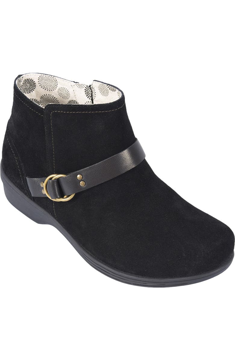 Revitalign Malibu Orthotic Bootie, Main, color, Black