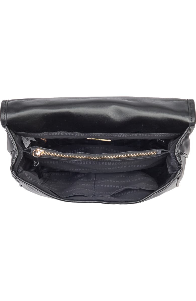 Steve Madden Whitley Quilted Flap Crossbody Bag, Alternate, color,