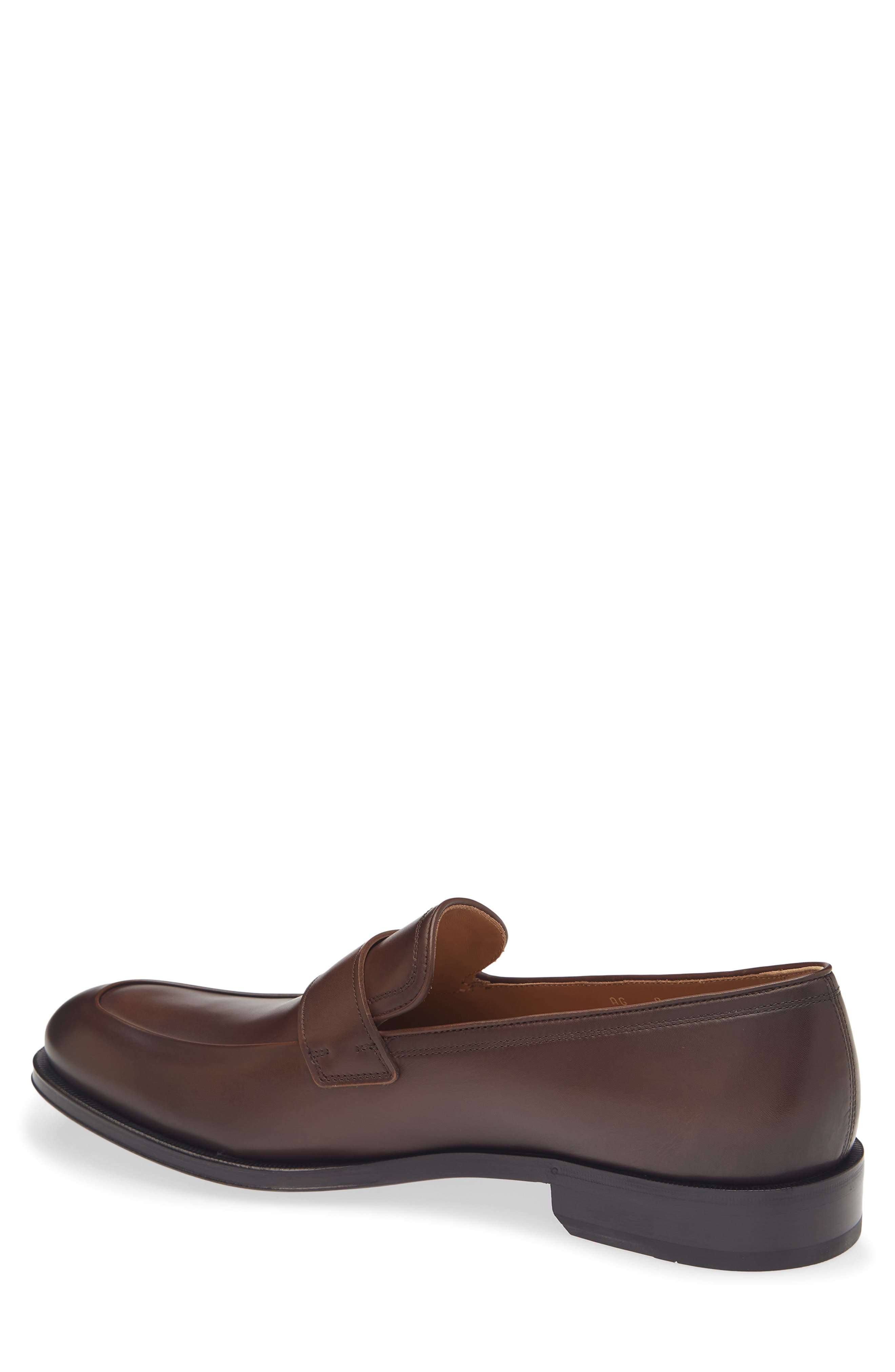FERRAGAMO Scout Ganini Ornament Loafer, Alternate, color, Midbrown Biscotto