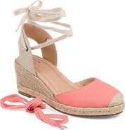 Journee Collection JOURNEE Monte Wedge Espadrille